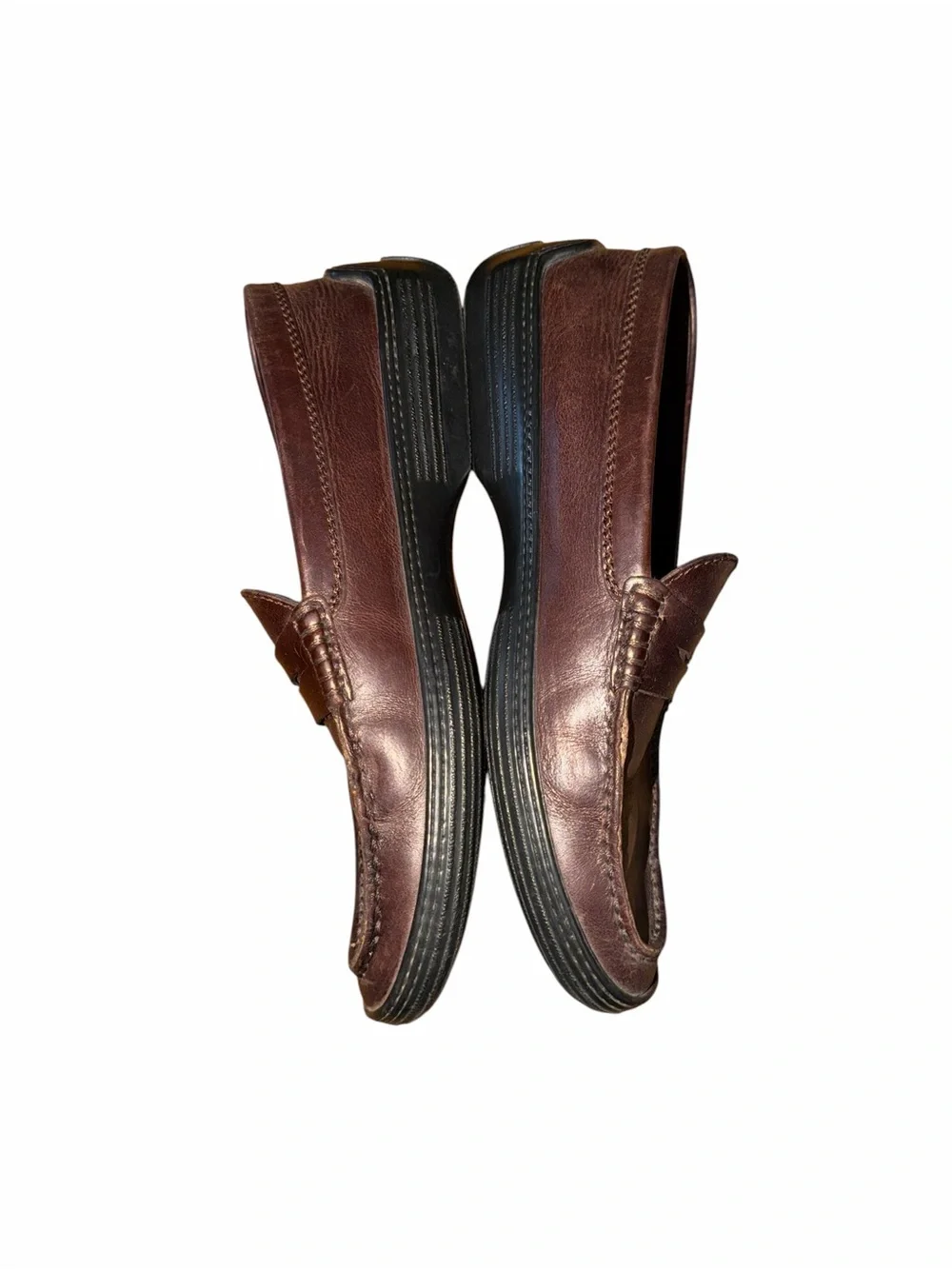 Tod's Men's Brown Leather Penny Loafers Size 8